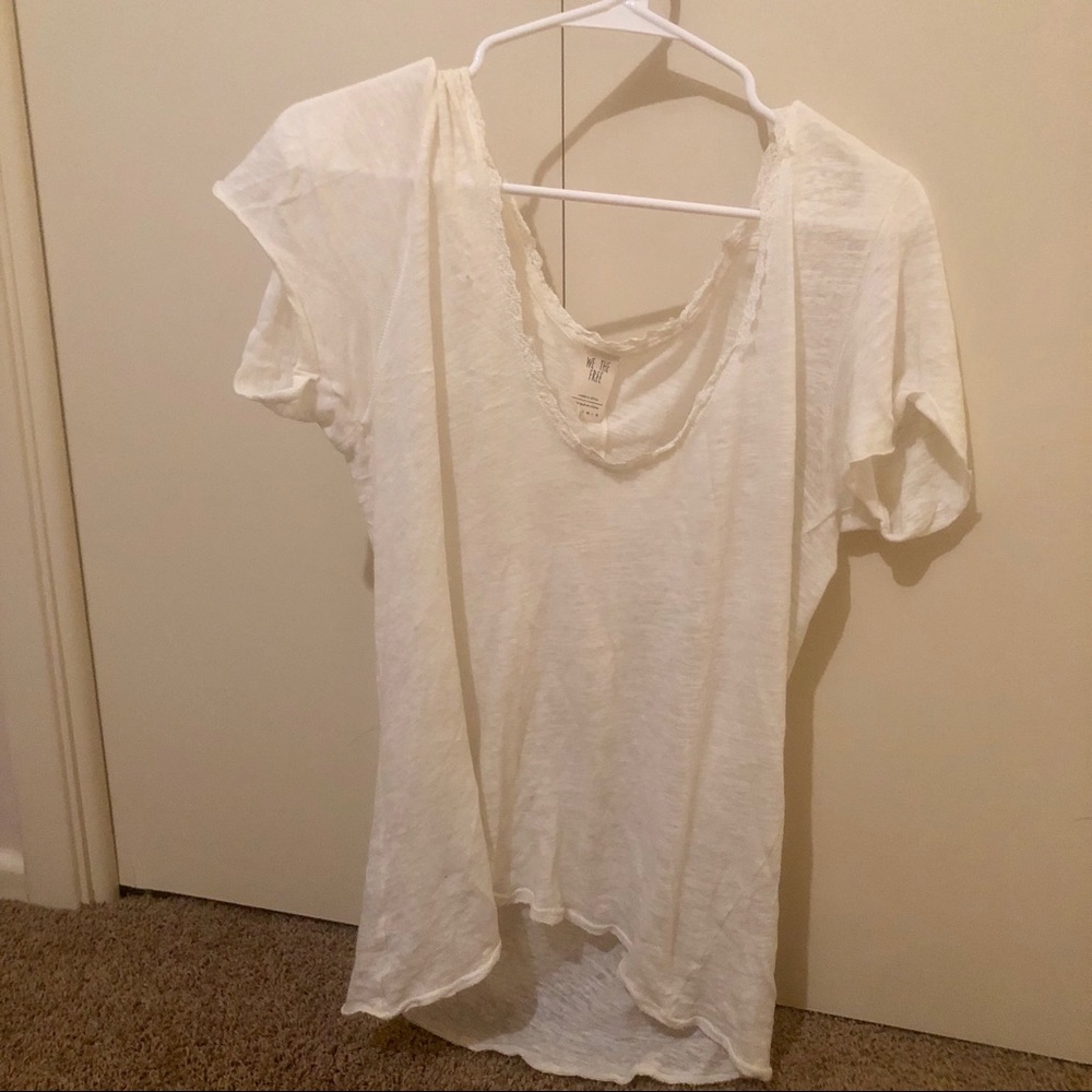 We The Free | white top size XS